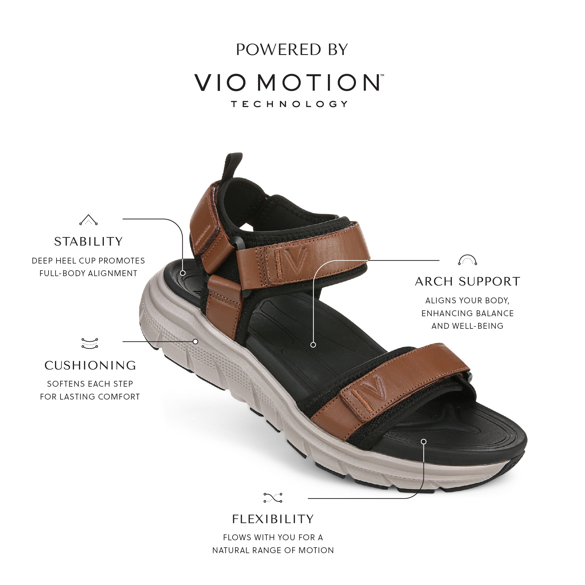 SANDALO STRAP WALK MAX WANDERER UOMO